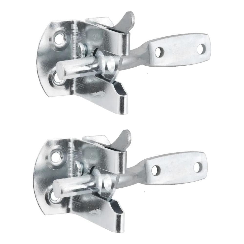 2X Kit 2 Peças Fecho Portão Bate Fecha Bico Papagaio Automát