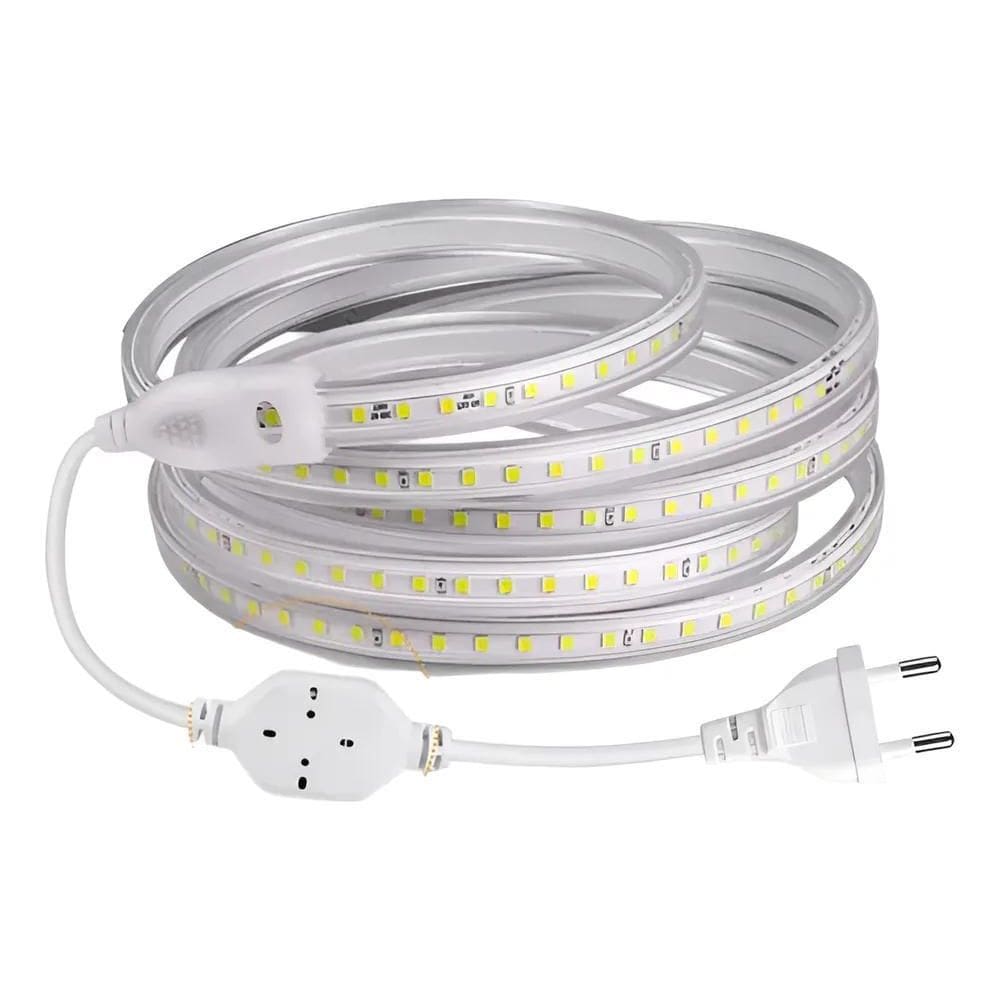 2X 3M Fita Led 110V Branco Quente 3000K