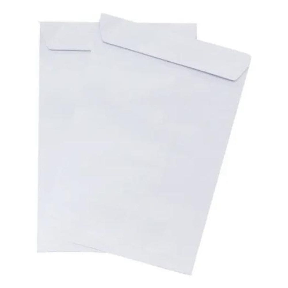 Envelope Meio A4 176 X 250Mm 50 Unidades Escritorio Cor Bran