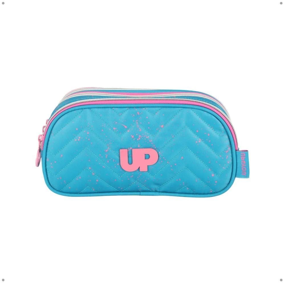 Estojo Escolar Infantil Estampado Estrelas Duplo Up4You