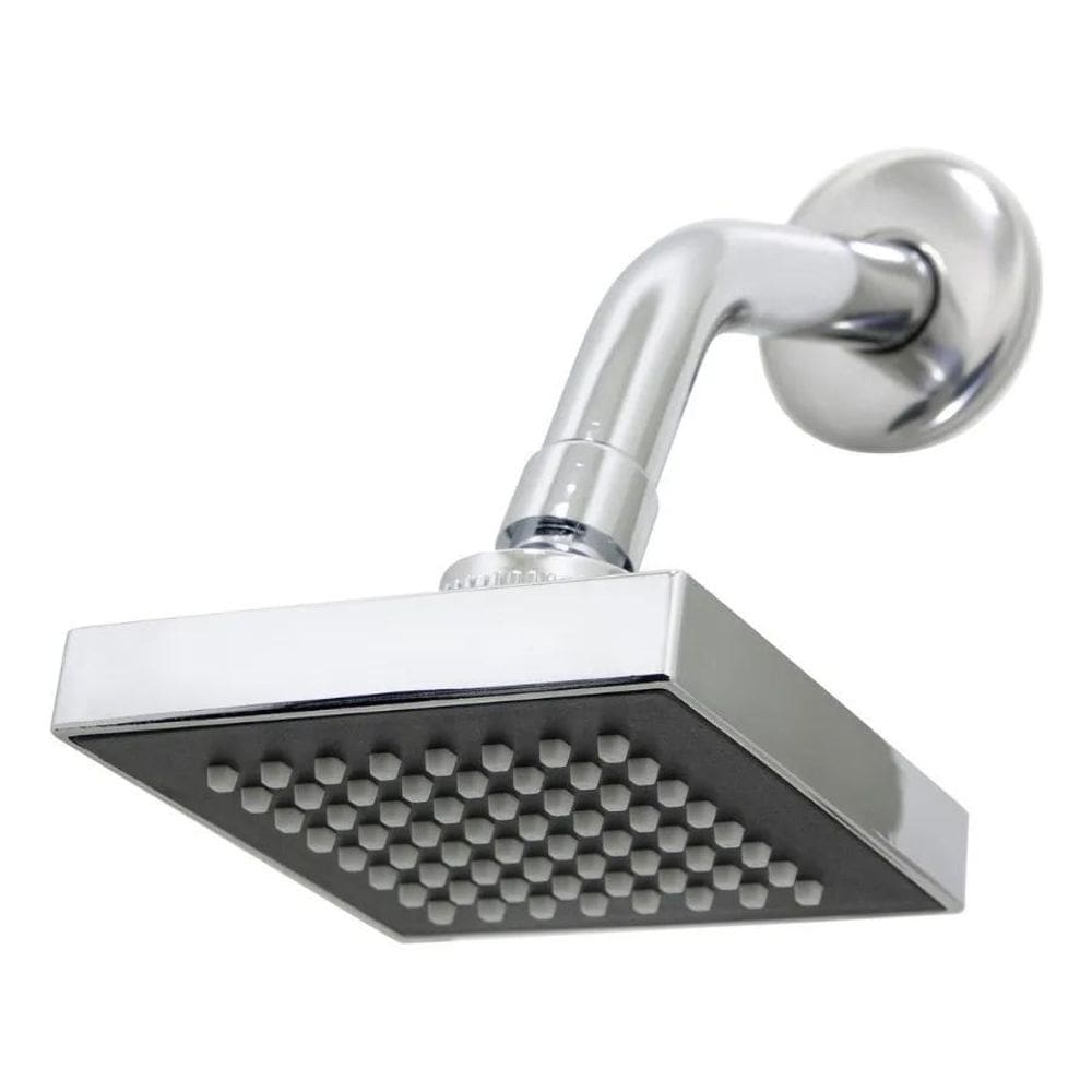 2X Chuveiro Articulado Metal Cromado Soft Rubi Square Bognar