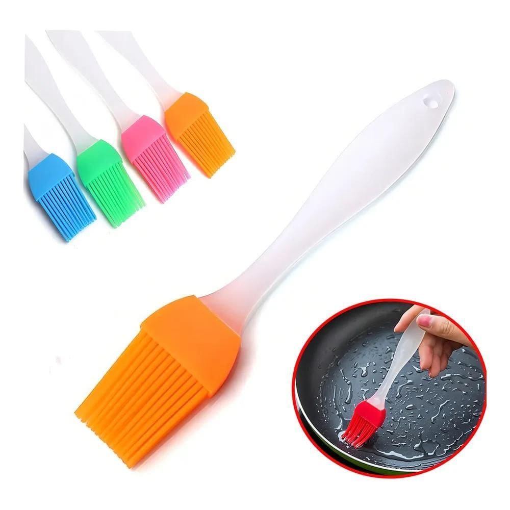 2X Kit 3 Pincéis Para Culinária, Cozinha, Churrascos, Molhos