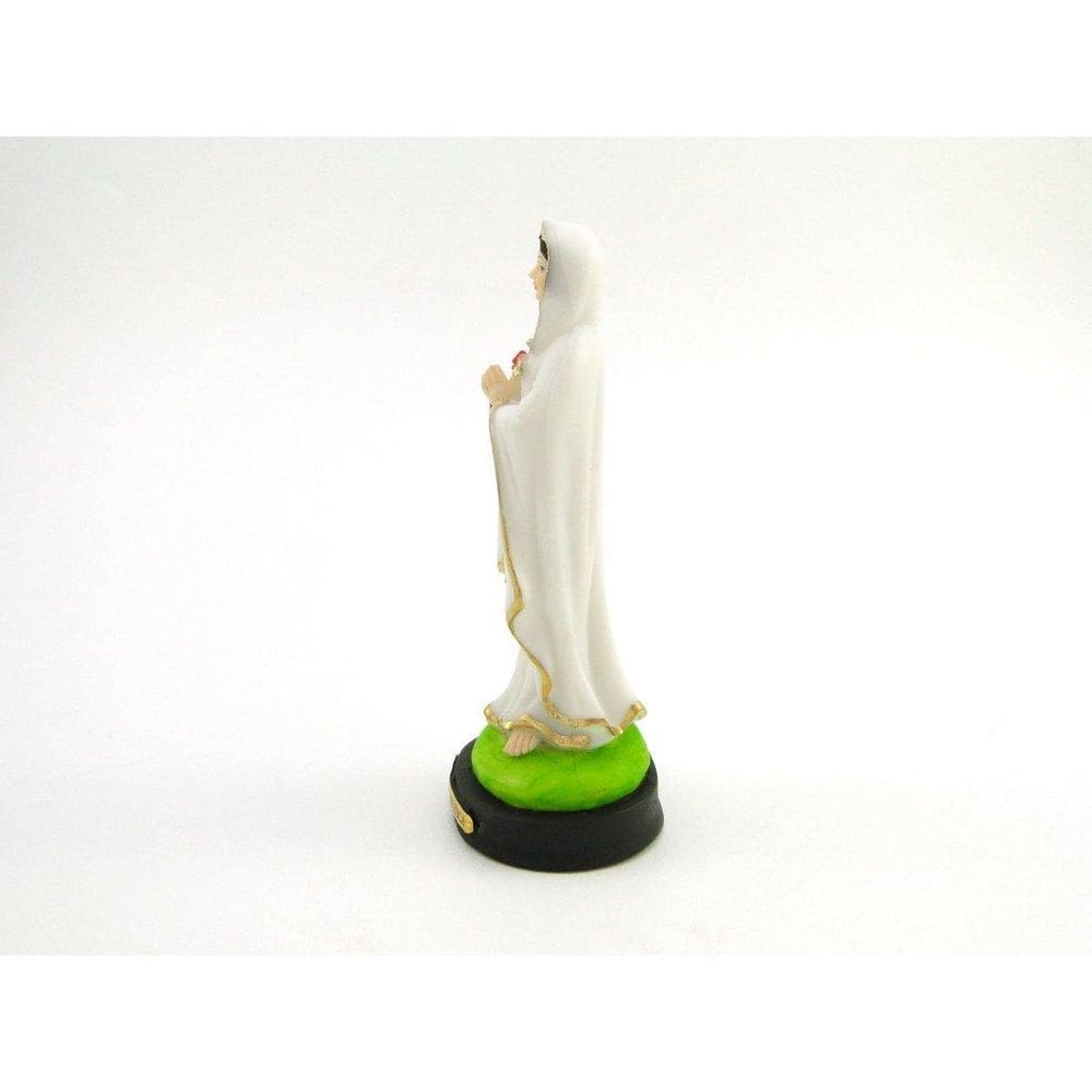 Imagem Nossa Senhora Rosa Mística Resina 14 Cm