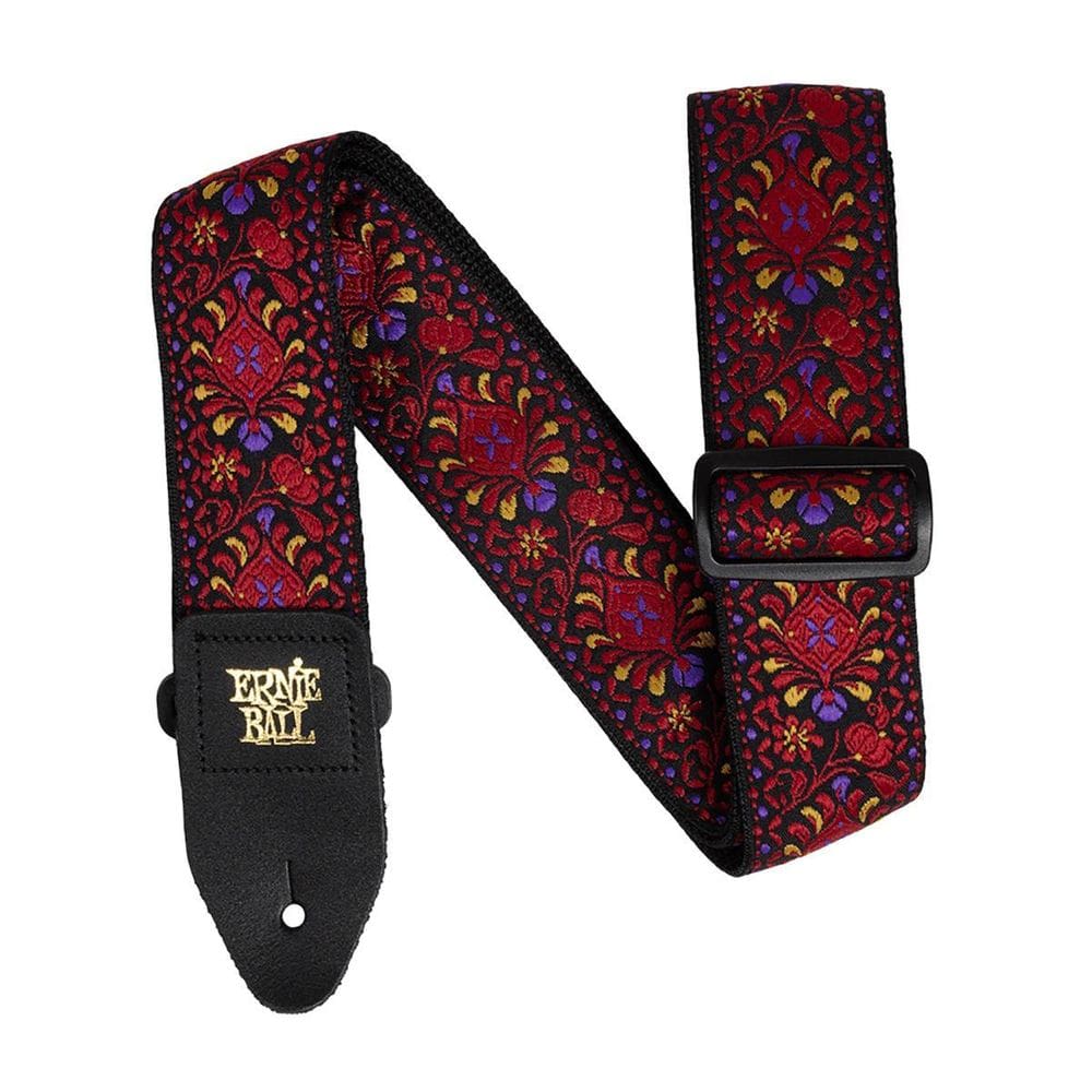 Correia Ernie Ball Jacquard Crimsom Royal Bloom Instrumentos