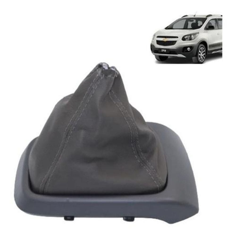 Manopla Bola Pressão Preta Coifa Base Escura Spin 2013/2018