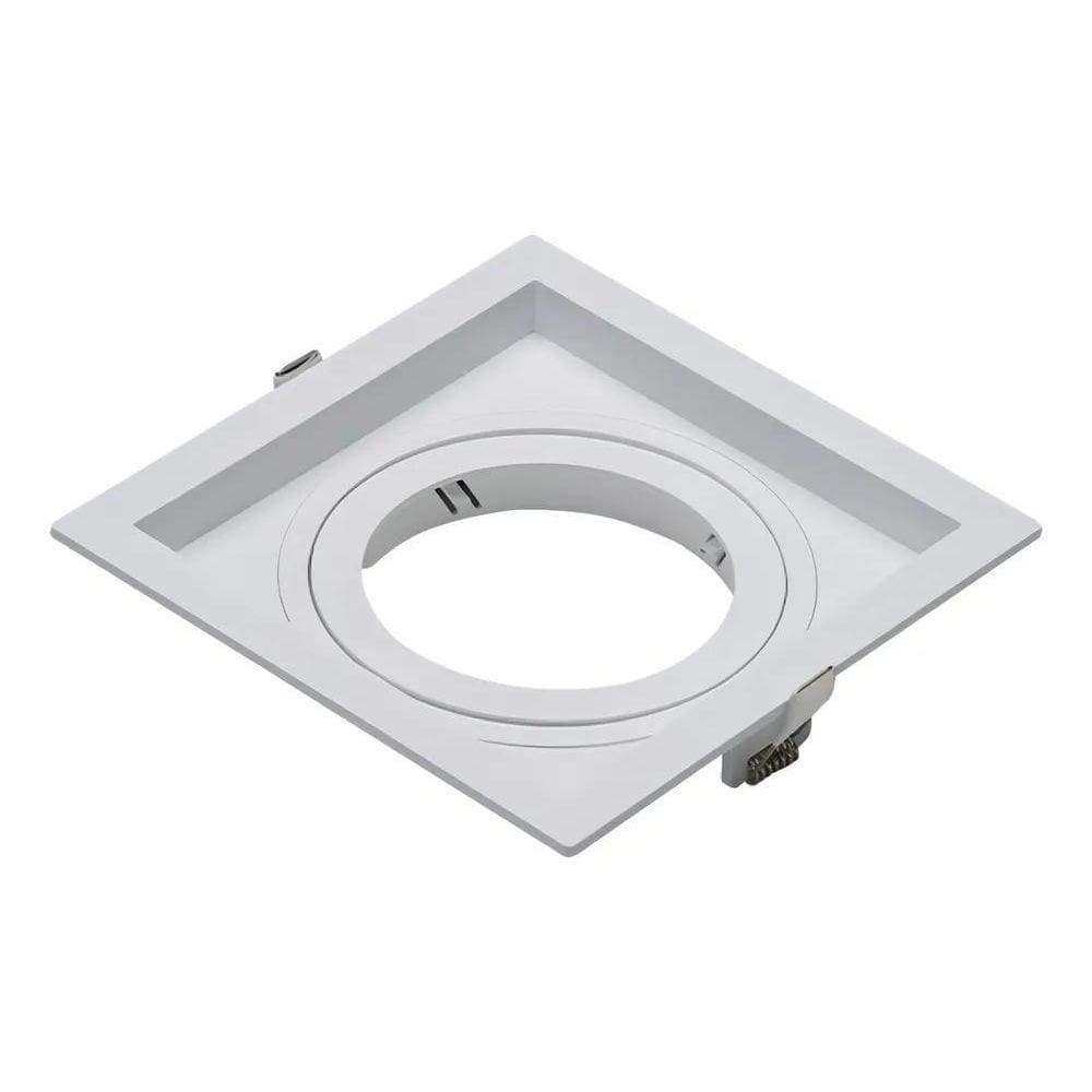 2X Spot Quadrado Par20 Recuado Embutido Branco - Pix 110V/22