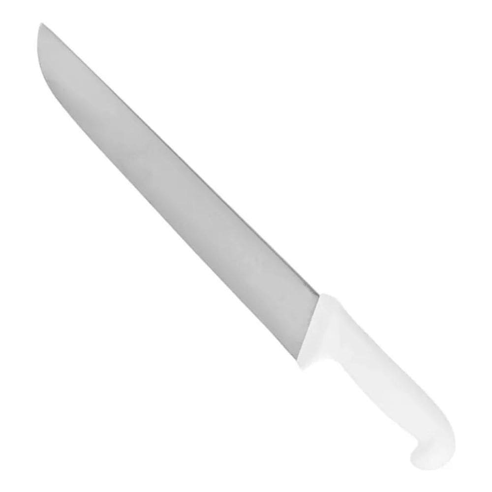2X Faca De Carne 12 Churrasco Açougue Aço Inox Ergonômico 1U