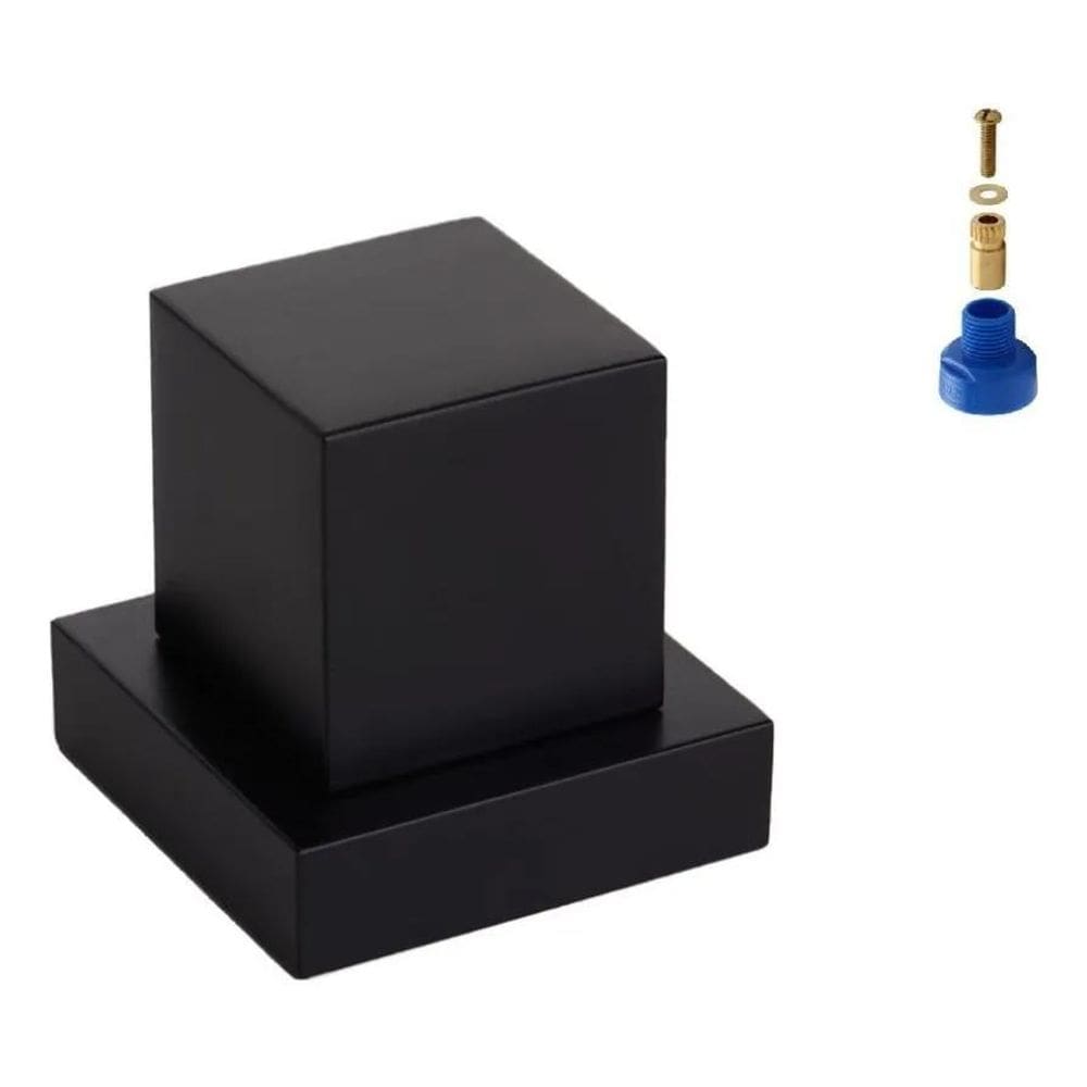 2X Acabamento Registro Quadrado 1/2-3/4 +Adaptador Docol Pre