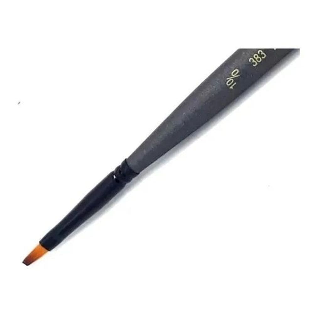 Pincel Keramik Mini Brush 383-10/0 Chato Pincel Nail Arts