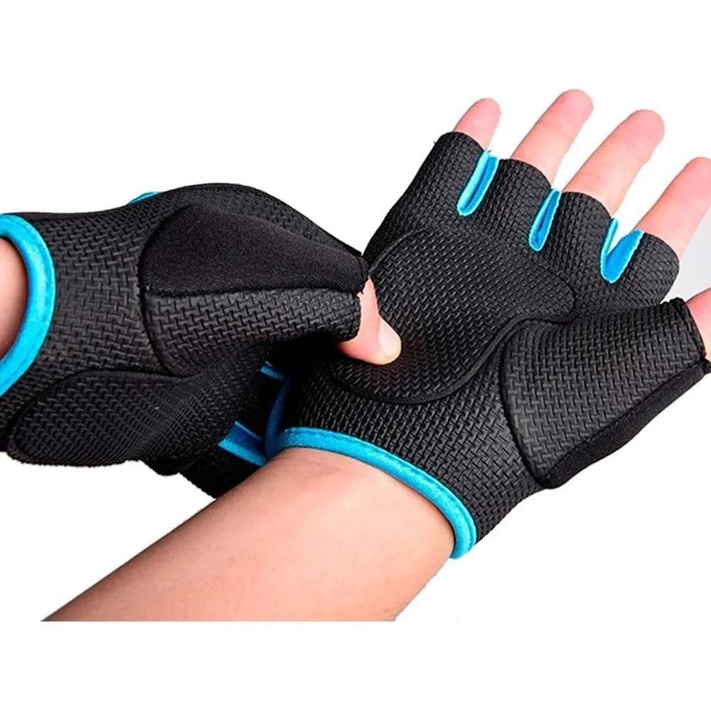 2X Luva Academia Halteres Treino Musculação Exercicios Neopr