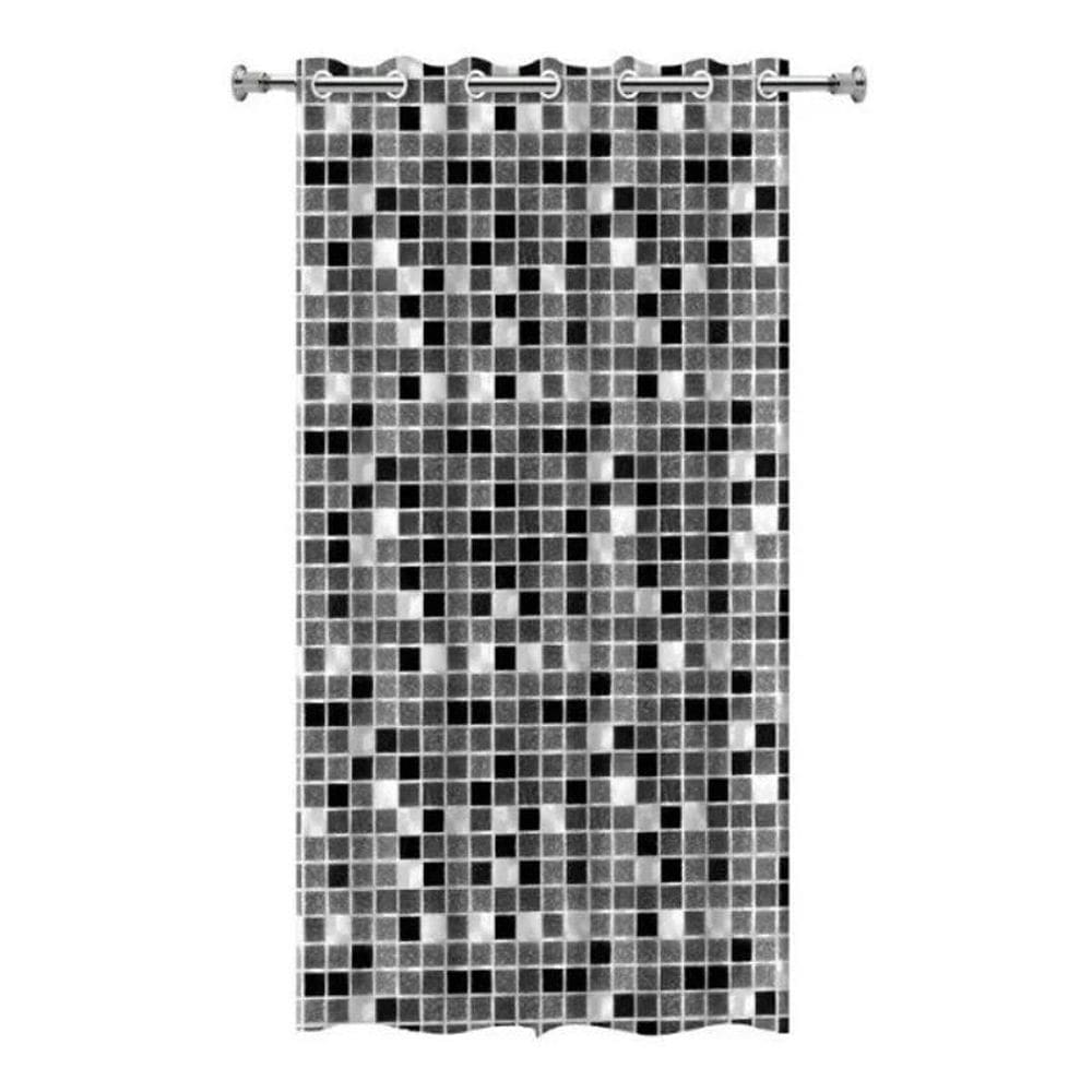 2X Cortina Box Banheiro Antimofo Pvc Impermeável Preto Pasti