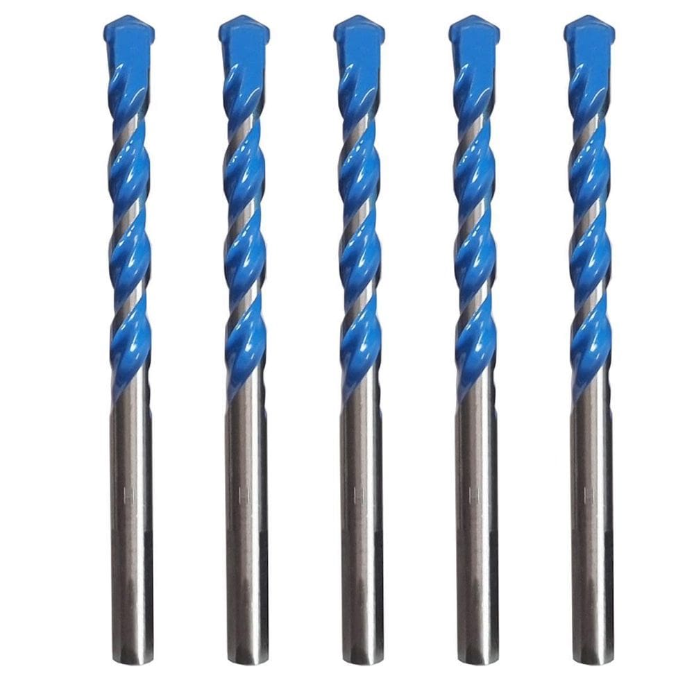 Kit 5 Brocas 10Mm Multifunção Multimaterial Fura Tudo Md