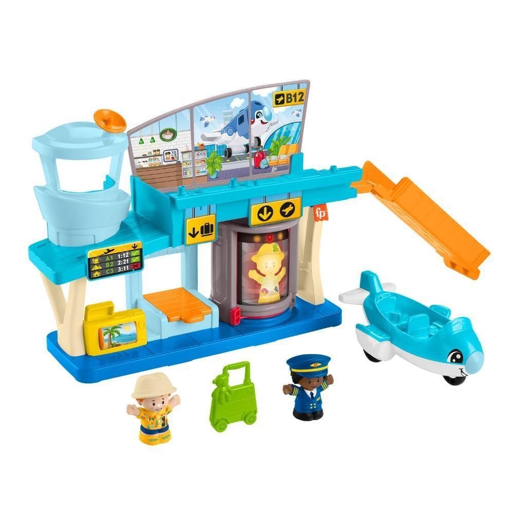 Fisher-Price Little People Aventuras No Aeroporto - Mattel