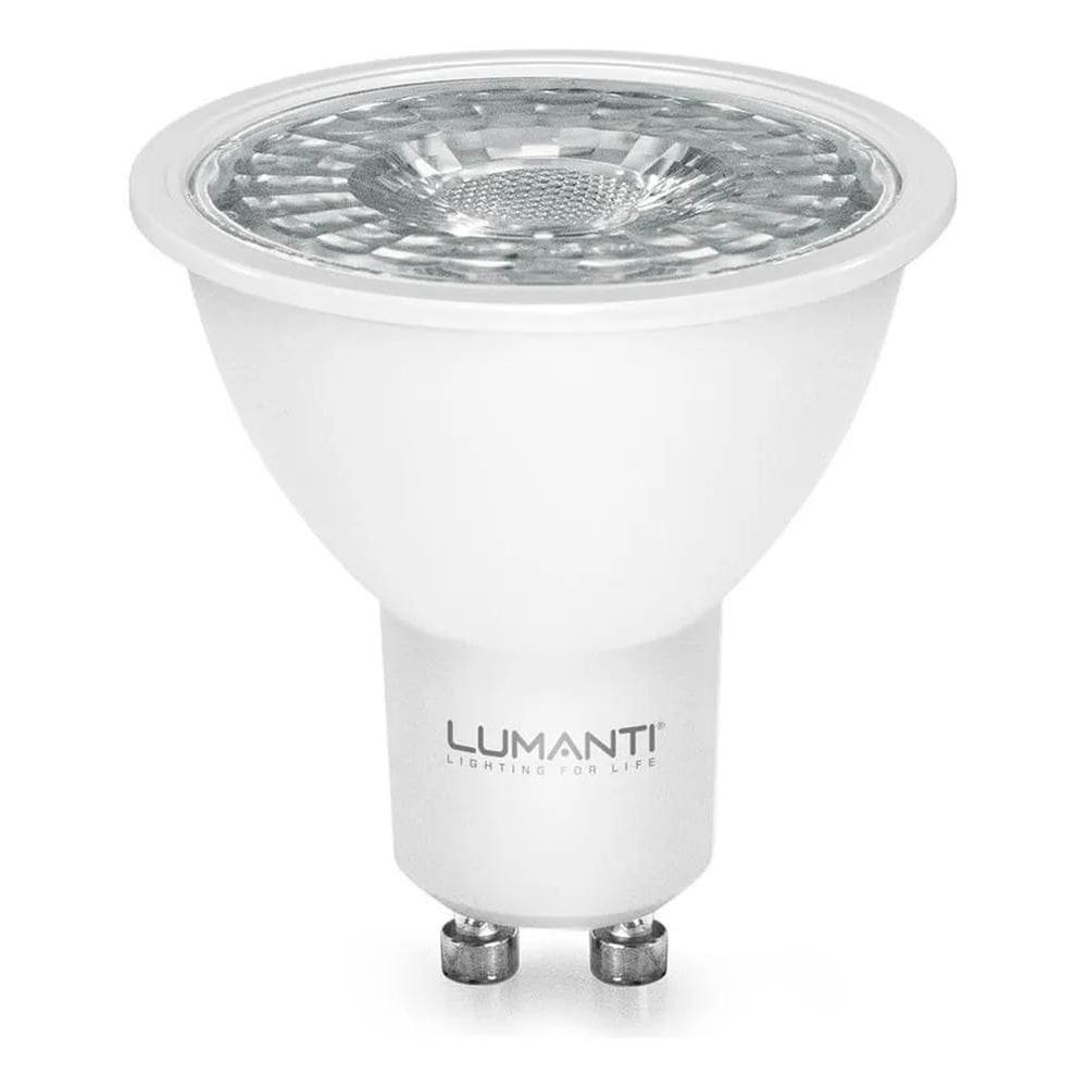 2X Lâmpada Dicroica Led Gu10 6500K Branca Fria Mr16 127-220V