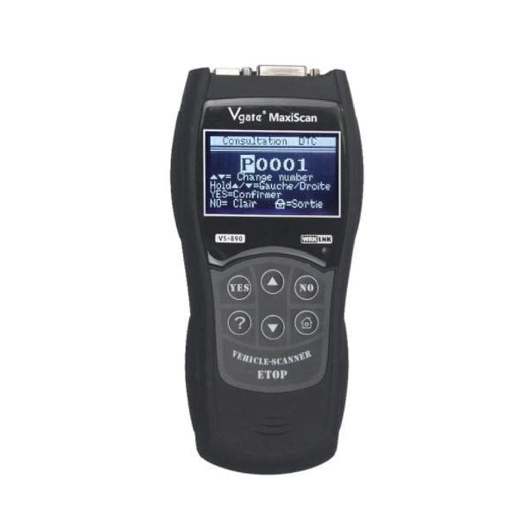 Scanner Automotivo Vgate Vs890   Menu Em Português