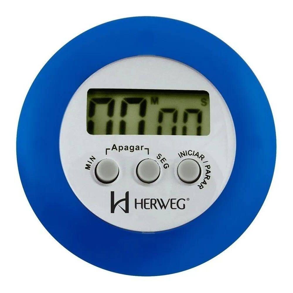 2X Cronometro Timer Temporizador Regressivo Digital 60M Herw