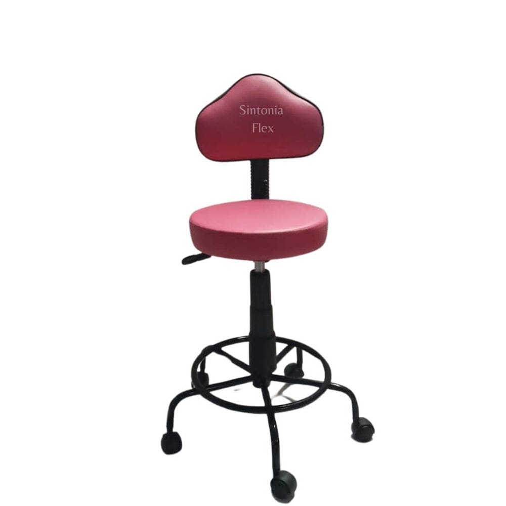 Cadeira Secretaria Verona Regulagem Altura A Gás Base Ferro