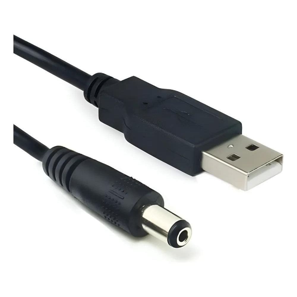 2X Cabo Usb P4 Pino 5.5 Força Para Fonte Conector Tablet 70C