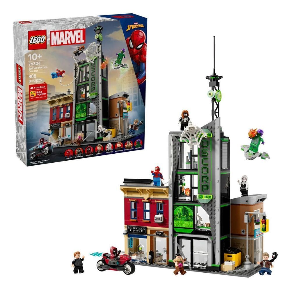 Homem Aranha Vs Oscorp Lego 76324