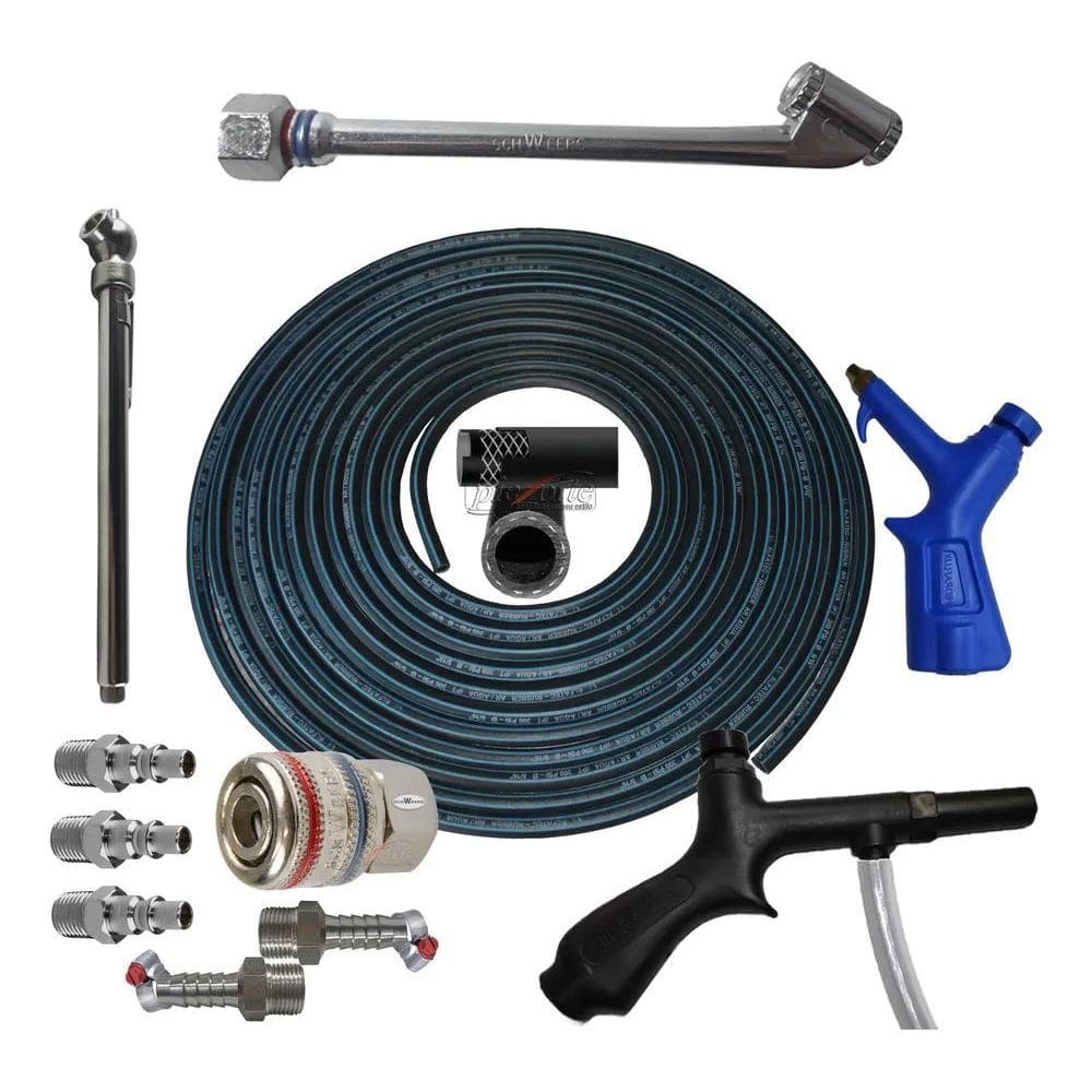 2X Mangueira Bico Ar Bico, Encher Pneu Compressor