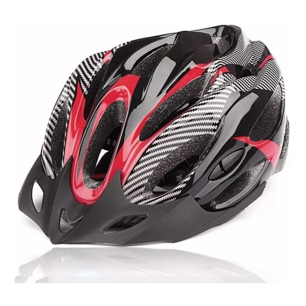 2X Capacete Ciclista Bike Adulto Com Ajuste De Tamanho Ajust