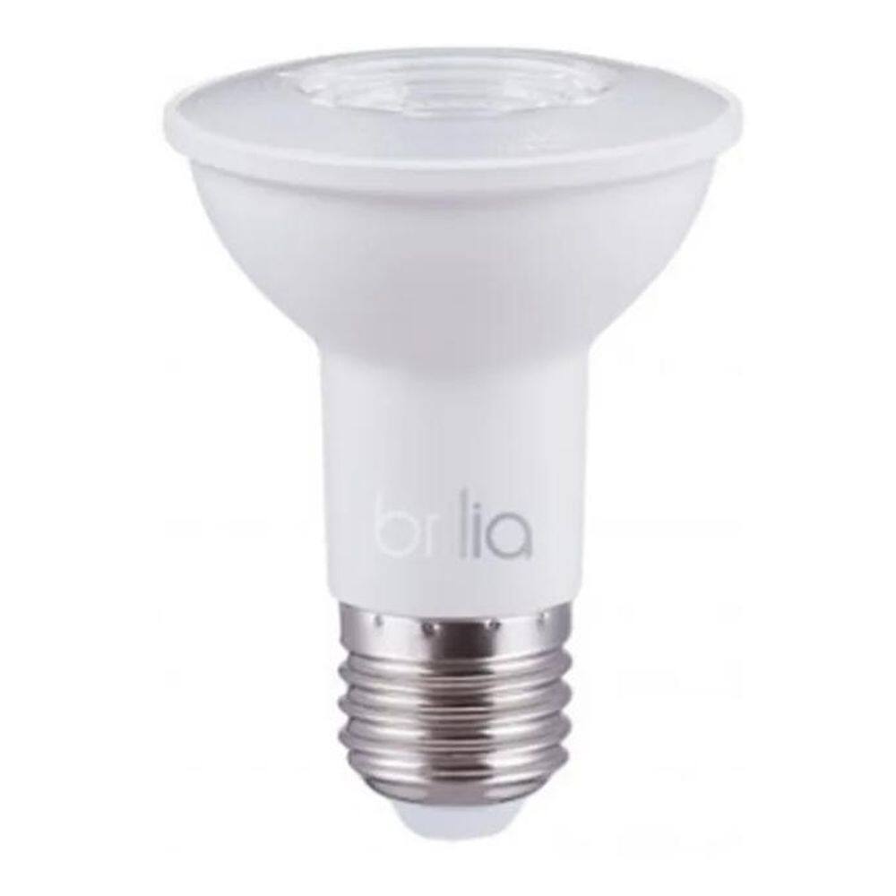 2X 307278 - Lâmpada Led Par20 Dimerizável 7W 2700K - Brilia
