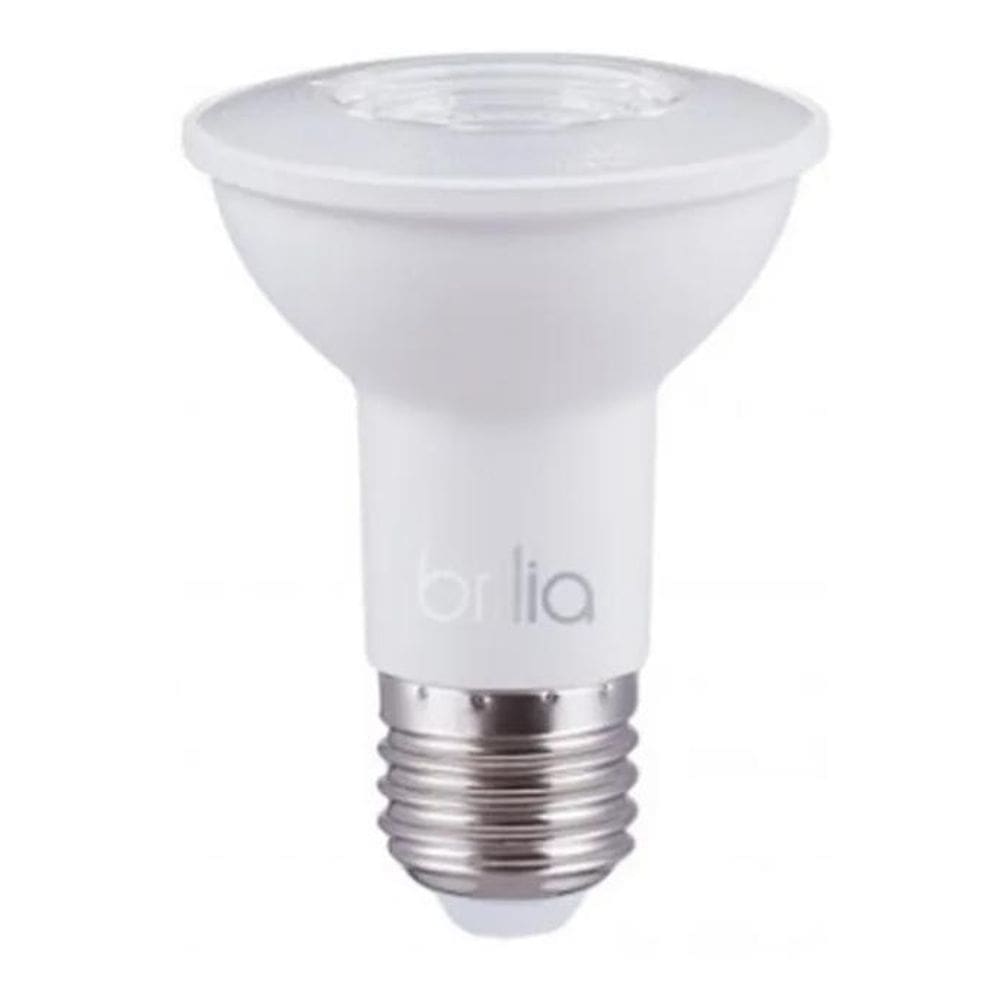 2X 307278 - Lâmpada Led Par20 Dimerizável 7W 2700K - Brilia