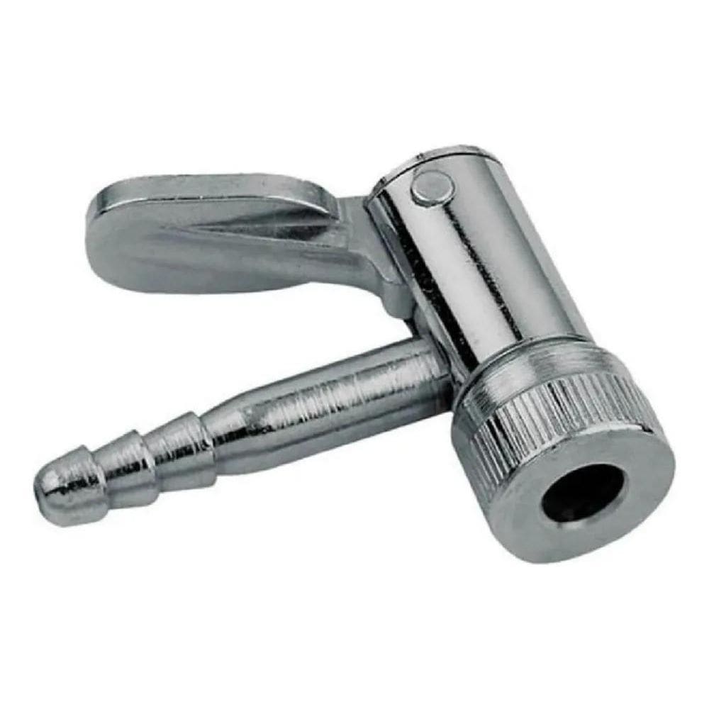 2X Bico Encher Pneu Com Trava Sem Retenção