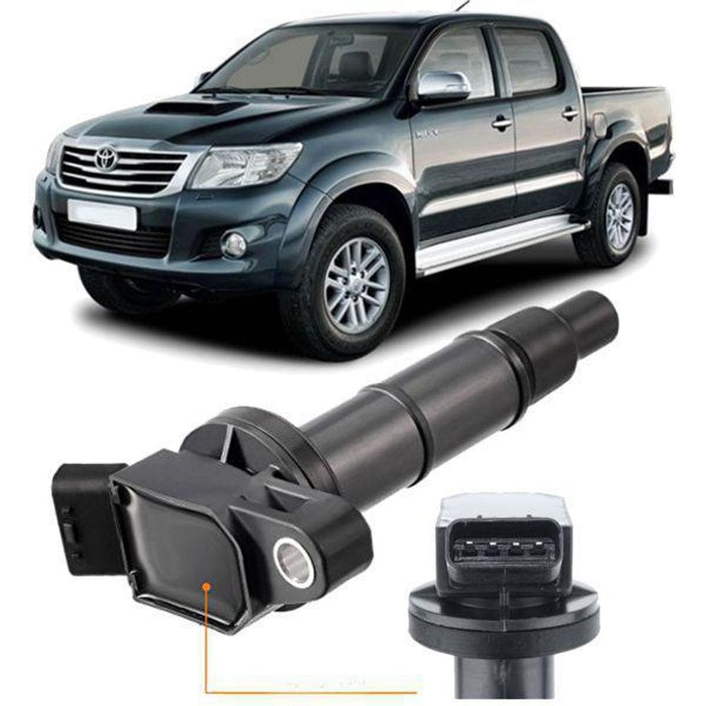 Bobina De Ignicao Hilux 2.7 16V Apos 2008 Rav4 2.4 - 90919