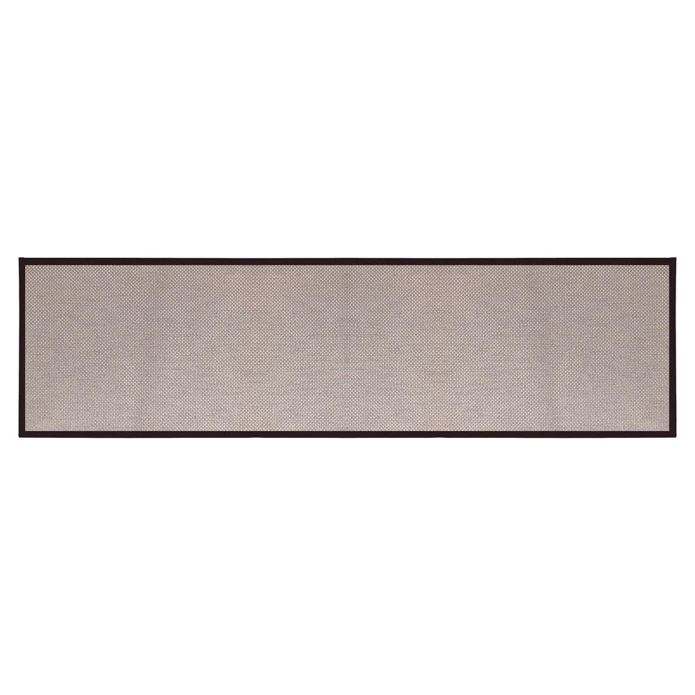 Tapete Piquet Impermeável E Antiderrapante 60X230Cm Marrom