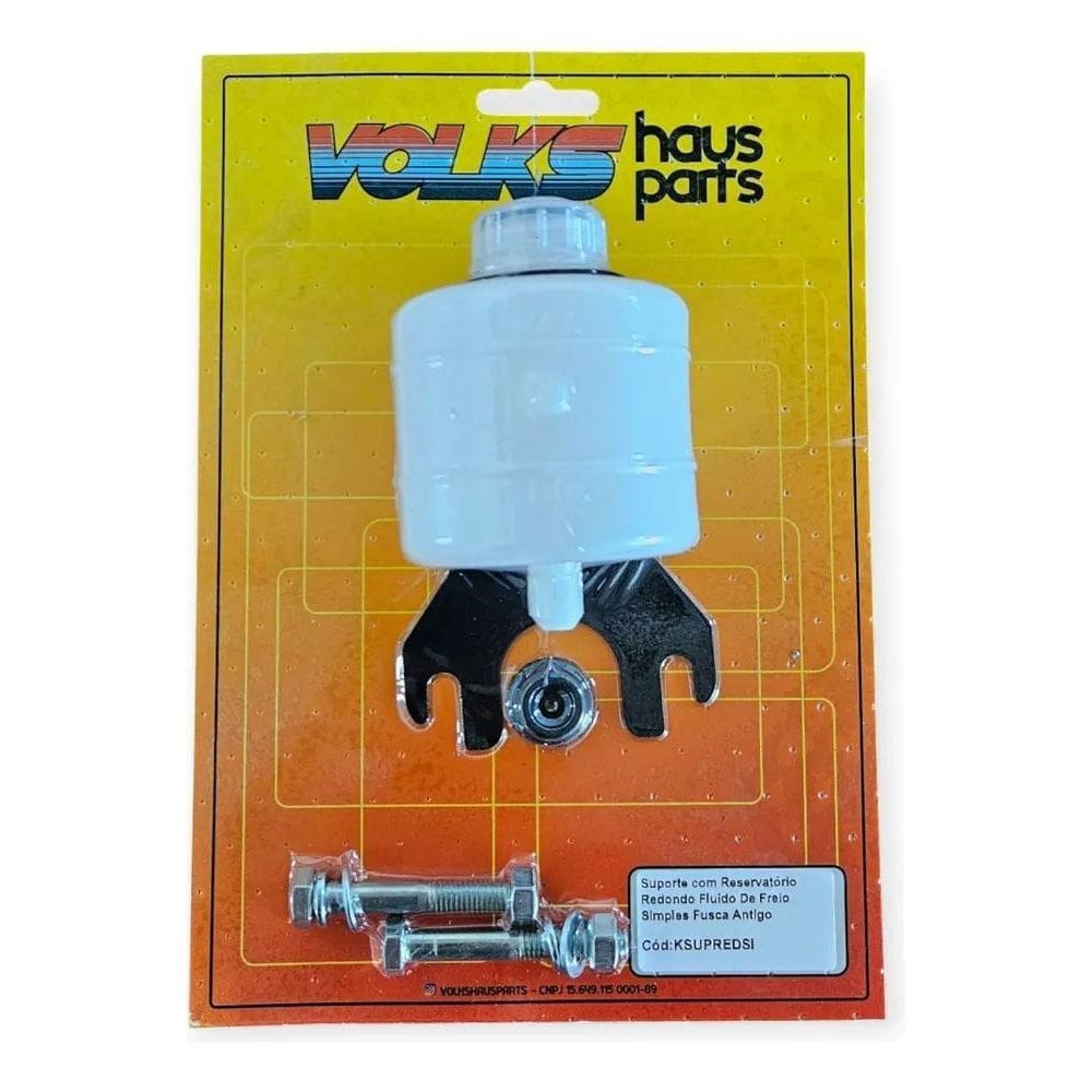 2X Suporte Com Reservatório Para Freio Simples Fusca Antigo