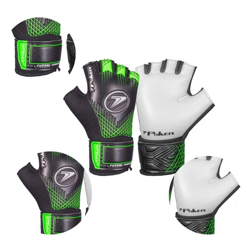 2X Luva De Goleiro Futsal Poker Neo Training