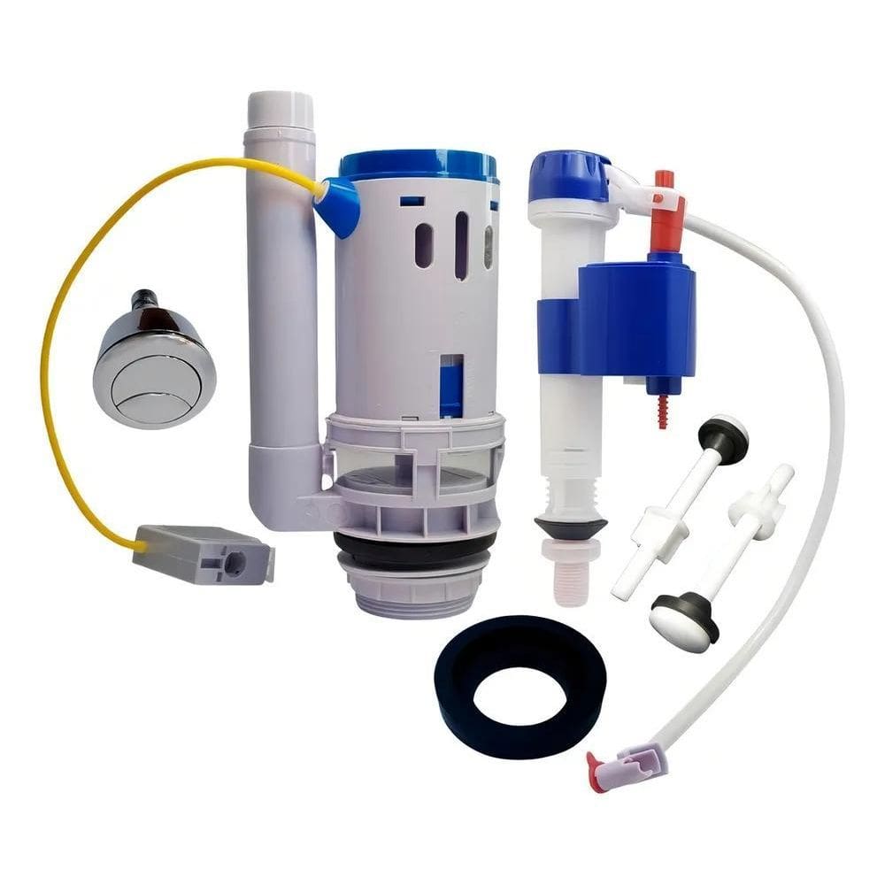 2X Mecanismo Para Caixa Acoplada Completo Duplo Universal Hy