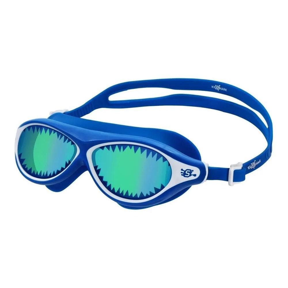 2X Óculos De Natação Speedo Infantil Kidshark Tubarão Cor Az