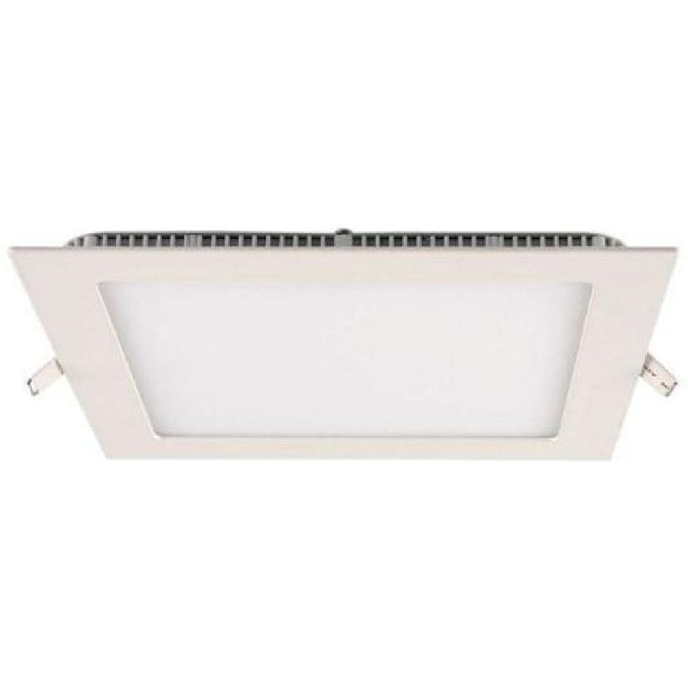 Painel Led Embutir Quadrado 12Cm 3000K Blumenau - Branco