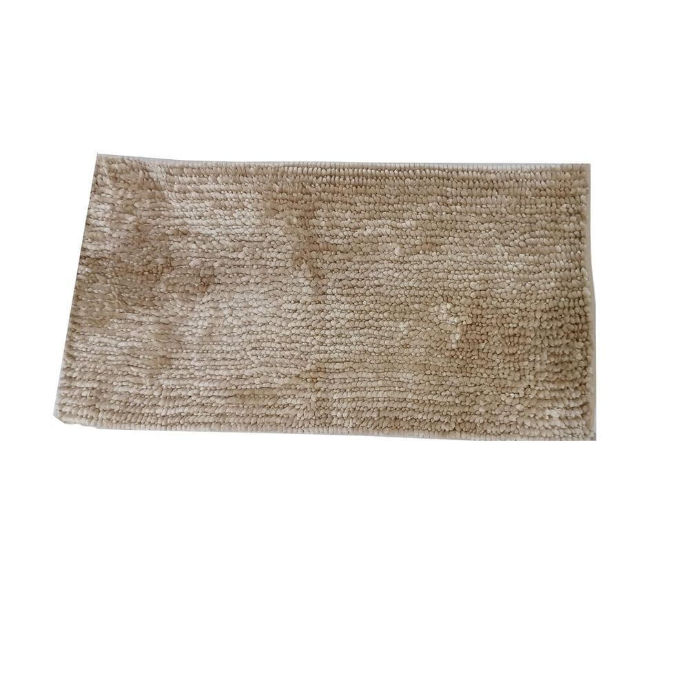 Tapete Passadeira Macio 50 Cm X 100 Cm Bouclê Paris - Palha