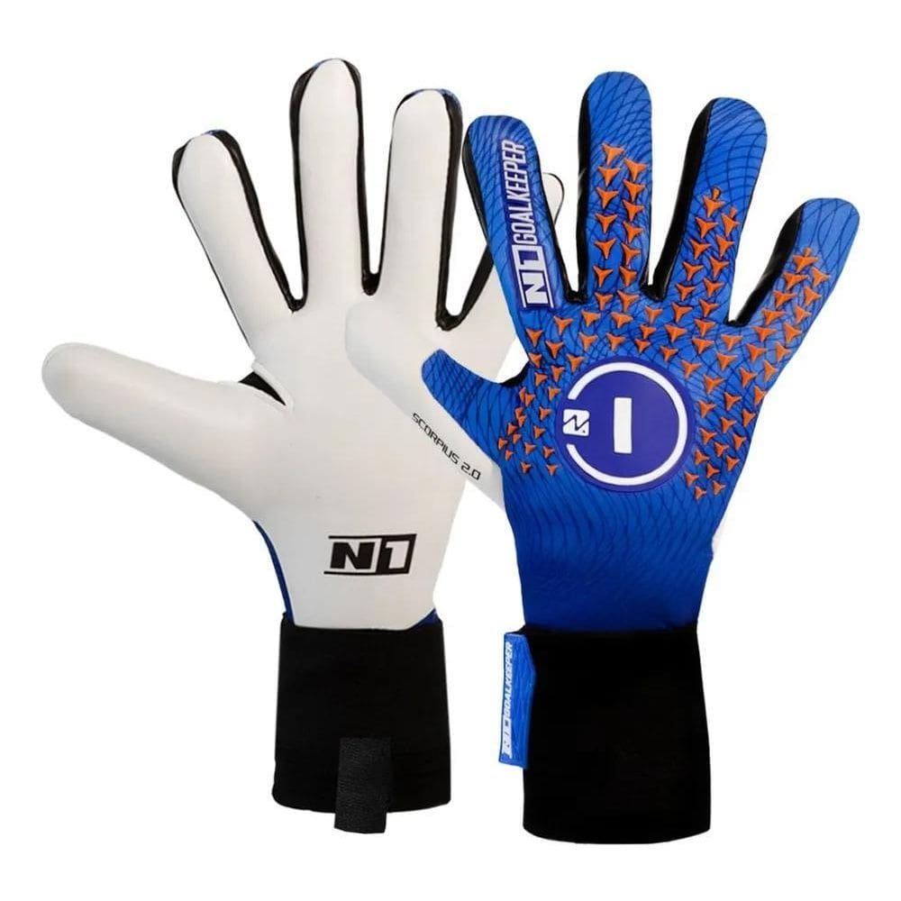 2X Luva Goleiro Profissional N1 Scorpius 2.0 Envio Full