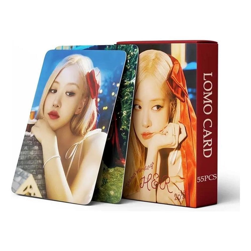 2X Photocard Idol Cards Blackpink Caixa Com Mais De 50 Fotos