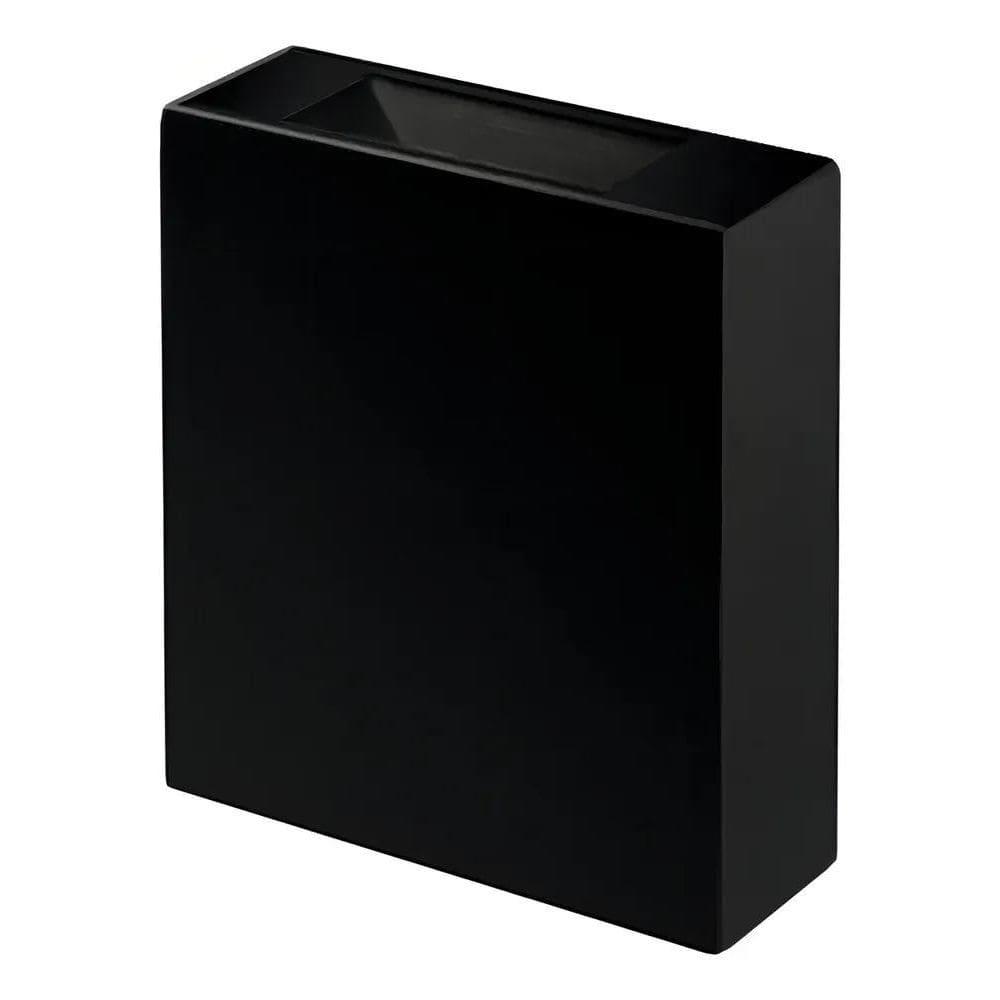 2X Arandela Preta Ajustavel Parede Led Integrado 3W Slim Cor