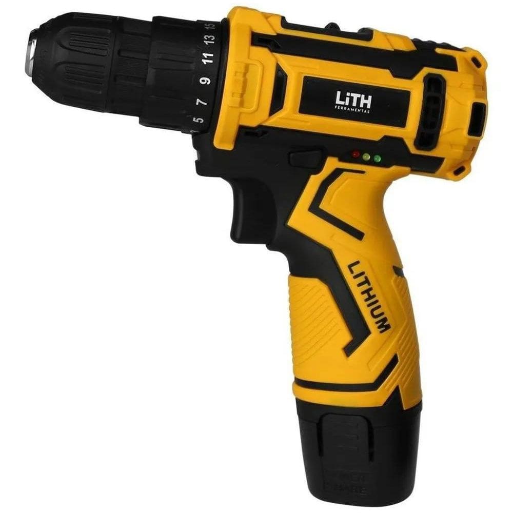 Parafusadeira/Furadeira Bateria 12V 1.5Ah 3/8 Pol. Bivolt