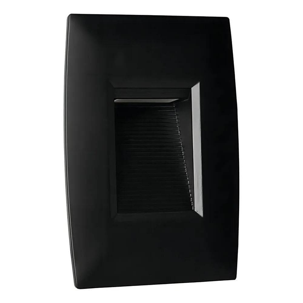 2X Balizador Led Externo 2W Preto Embutir Caixa 4X2 6000K Lu