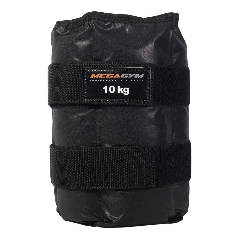2X Caneleira Tornozeleira De Peso 10Kg Profissional Para Exe