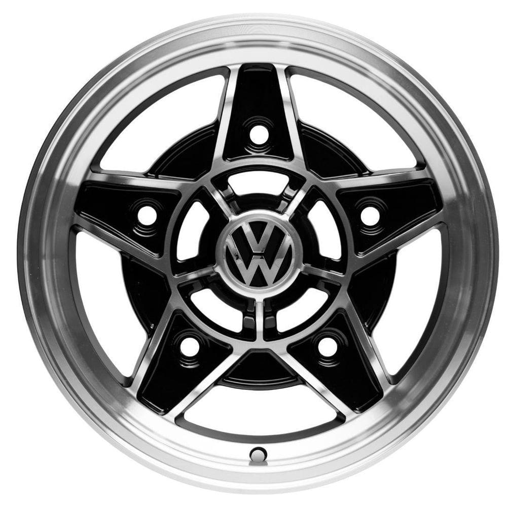 2 Unidades Roda Fusca Castelinho Aro 15 Tala 6 Furação 5X205