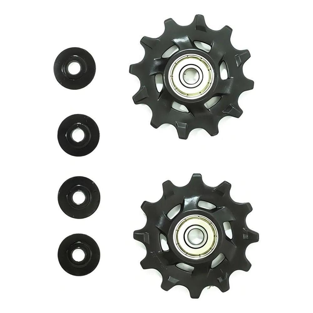 2X Roldana Câmbio Traseiro Absolute 9 A 12V Par 12 Dentes Co