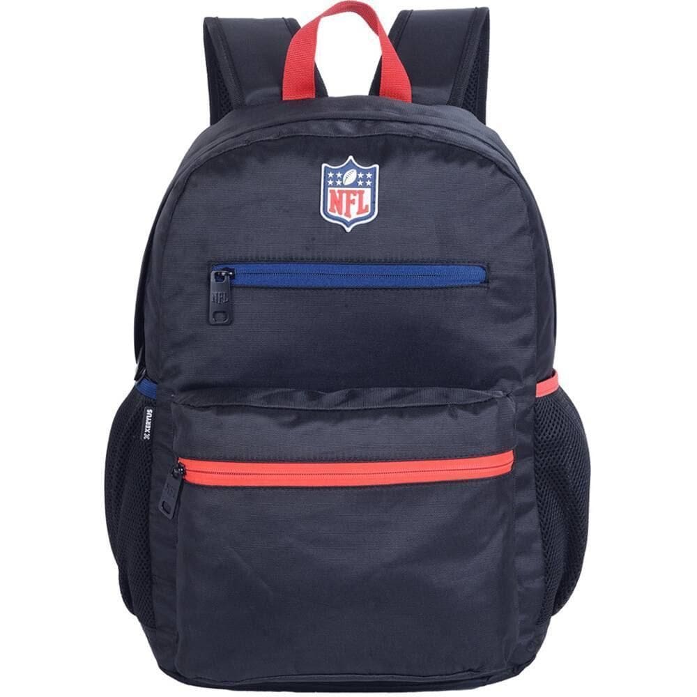 Mochila Costas Esportiva Nfl Preta Xeryus