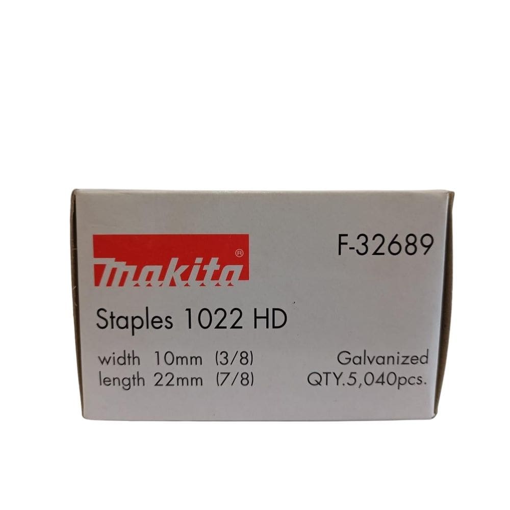 Grampo 10X22Mm 1022Hd 5040Un F32689 Makita Grampeador Dst