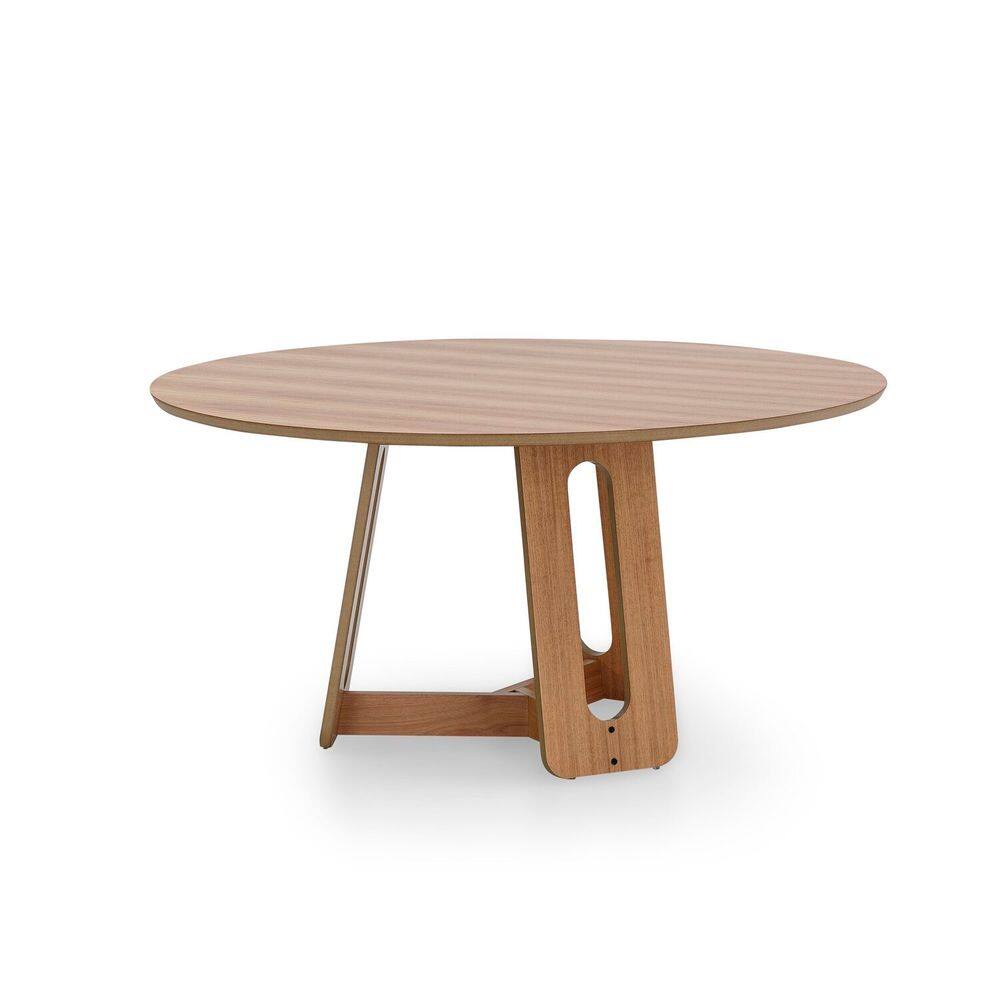 Mesa de Jantar em Madeira Maciça 75x150cm Cecilia Jequitiba