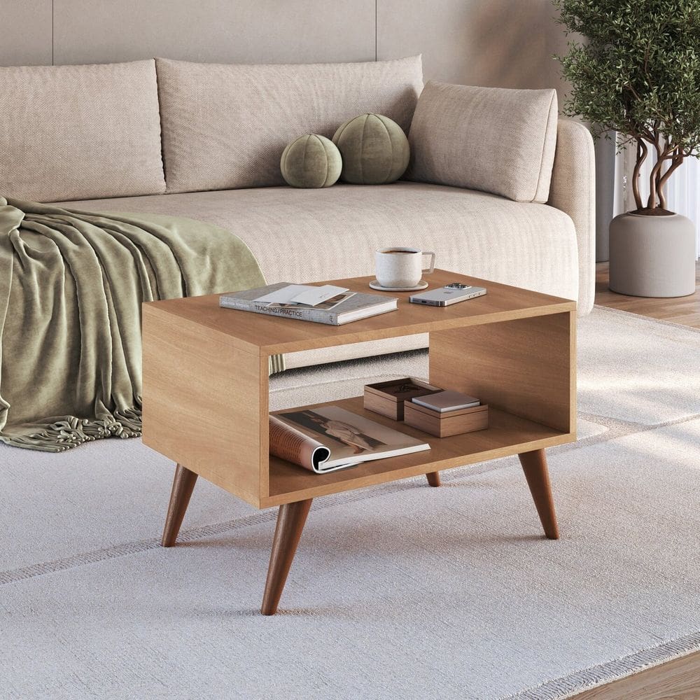 Mesa de Centro para Sala de Estar Indiana Freijó