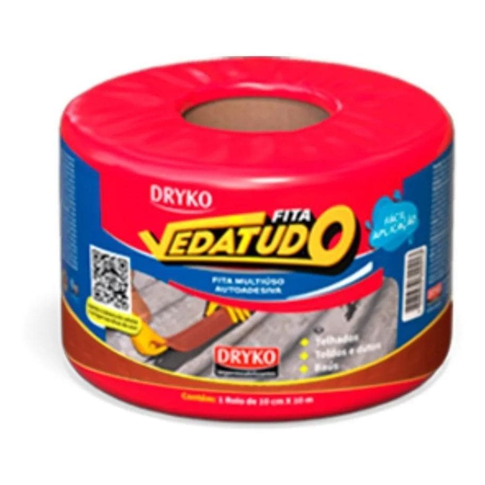 2X Manta Asfáltica Terracota Telhado Auto Adesiva- 10Cm X 10