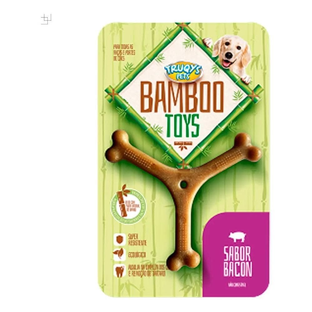 Brinquedo Mordedor Cachorro Pequeno Atóxico Fibra De Bambu C